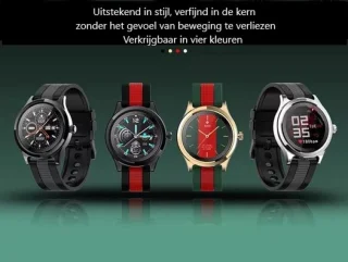 Darenci Majestic Smartwatch Zwart-Grijs/Zilver
