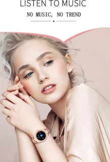 Darenci Smartwatch Timeless Zwart
