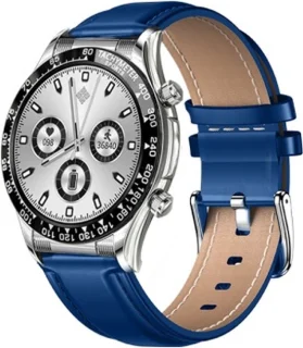 Darenci Superior Pro Smartwatch Heren Zilver/Blauw