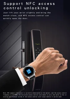 Darenci Superior Pro Smartwatch Heren Zilver/Zwart