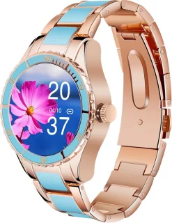 Darenci Timeless Smartwatch Blauw