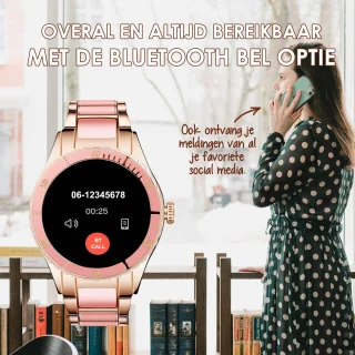 Darenci Timeless Smartwatch Roze