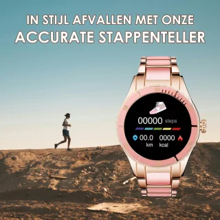 Darenci Timeless Smartwatch Roze