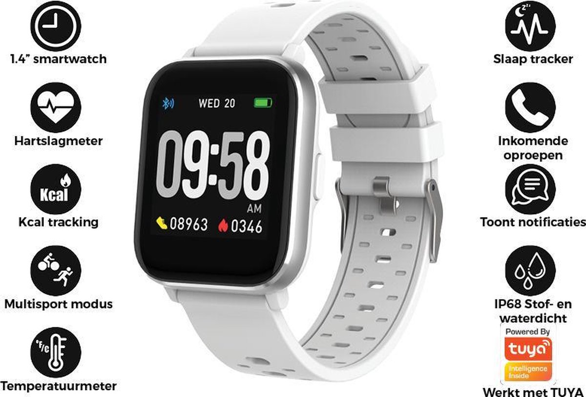 Denver SW164 Smartwatch Wit