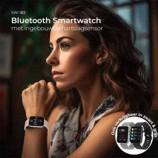 Denver SW182 Smartwatch Grijs - Unisex