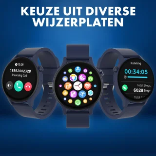 Denver SWC338BU Smartwatch voor Android & iOS