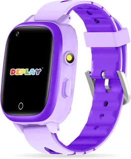 DEPLAY 4G KidsWatch GPS Smartwatch Paars
