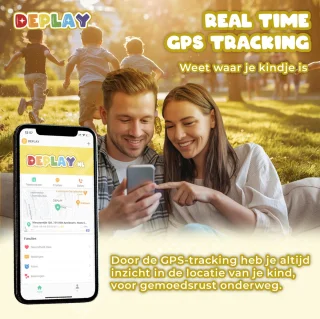DEPLAY 4G KidsWatch GPS Smartwatch Paars