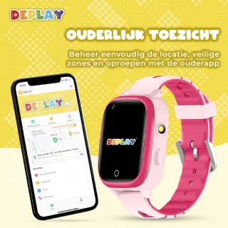 DEPLAY 4G KidsWatch Smartwatch Roze
