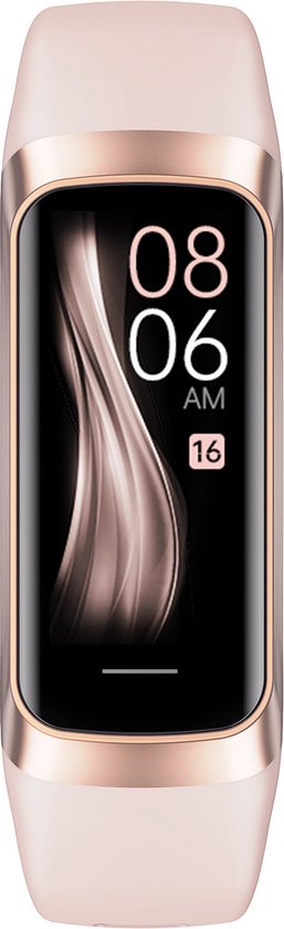 DrPhone ActiFit Activiteiten Tracker Goud 1.1'' AMOLED