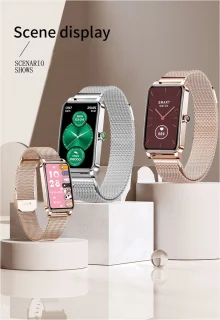 DrPhone Ai Hydro2 Dames Smartwatch Roségoud