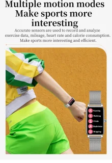 DrPhone Ai Hydro2 Dames Smartwatch Roségoud