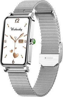 DrPhone Ai Hydro2 Smartwatch Dames Zilver