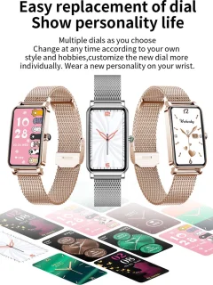DrPhone Ai Hydro2 Smartwatch Dames Zilver