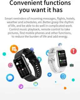 DrPhone Ai¹ Hydro Smartwatch Aluminium Dames Grijs