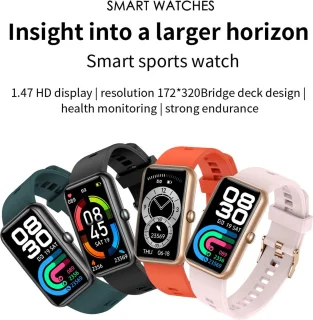 DrPhone Ai¹ Hydro Smartwatch Aluminium Dames Grijs