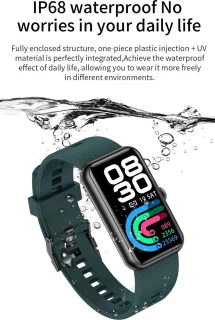 DrPhone Ai¹ Hydro Smartwatch Aluminium Dames Grijs