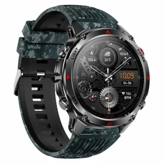 DrPhone ChronaX Titan GPS Smartwatch Camouflage