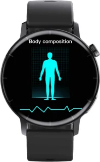 DrPhone ChronaX3 Smartwatch Zwart