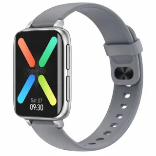 DrPhone CurvX 44mm Smartwatch Grijs