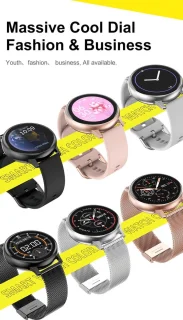 DrPhone DTX Retina Display SmartWatch RoseGoud