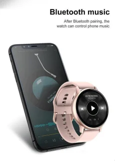 DrPhone DTX Retina Smartwatch Zwart