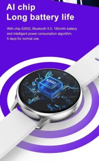 DrPhone DTX Retina Smartwatch Zwart