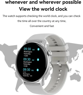 DrPhone DTX Ultra2 AMOLED Smartwatch Rosegoud