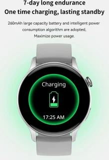 DrPhone DTX Ultra2 AMOLED Smartwatch Rosegoud