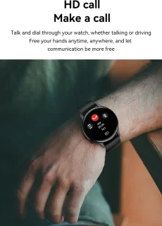 DrPhone DTX Ultra2 Zilver Smartwatch 1.43 Inch AMOLED