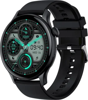 DrPhone DTX Ultra2 Zwart 1.43 Inch AMOLED Smartwatch