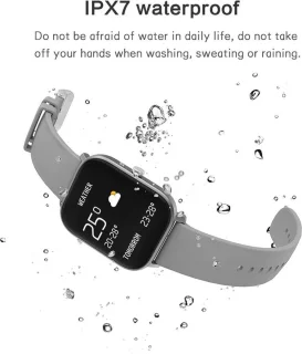 DrPhone GTE3 Smart Metalen Smartwatch Mist Gray
