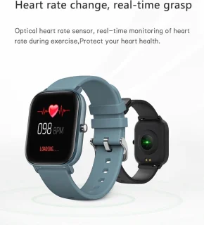 DrPhone GTE3 Smart Metalen Smartwatch Mist Gray