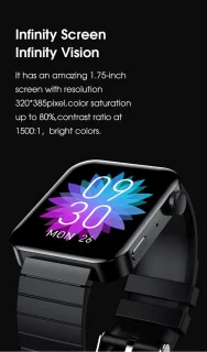 DrPhone iNX Metalen Smartwatch Bluetooth Zilver