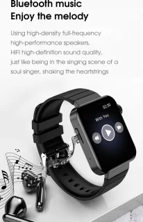 DrPhone iNX Metalen Smartwatch Bluetooth Zilver