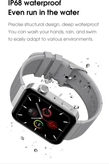 DrPhone iNX Metalen Smartwatch Bluetooth Zilver