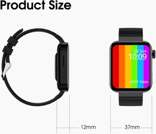 DrPhone iNX Metalen Smartwatch Bluetooth Zilver
