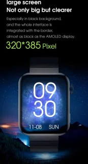 DrPhone iNX Metalen Smartwatch Bluetooth Zilver