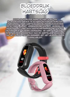 DrPhone KidsTime X13 Smartwatch Paars