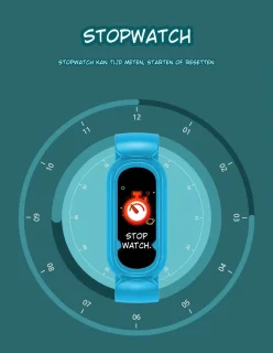 DrPhone KidsTime X13 Smartwatch Paars