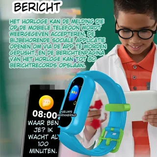 DrPhone KidsTime X13 Smartwatch Paars