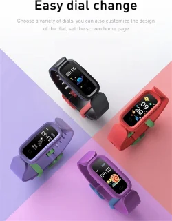 DrPhone KidstimeX12 Kinder Smartwatch Licht Paars