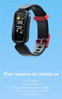 DrPhone KidstimeX12 Kinder Smartwatch Licht Paars
