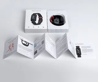 DrPhone KidstimeX12 Smartwatch Kids Donker Paars