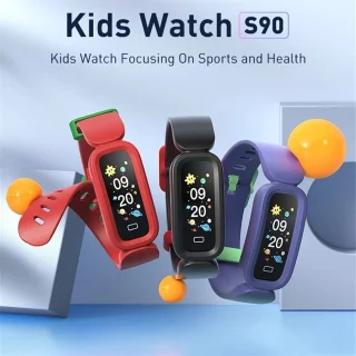 DrPhone KidstimeX12 Smartwatch Kids Donker Paars