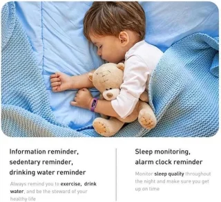 DrPhone KidstimeX12 Smartwatch Kids Donker Paars