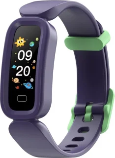DrPhone KidstimeX12 Smartwatch Kids Donker Paars