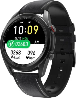 DrPhone ModelX3 Smartwatch Zwart