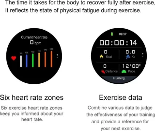 DrPhone ModelX3 Smartwatch Zwart