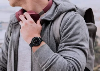 DrPhone ModelX8 Smartwatch Zwart